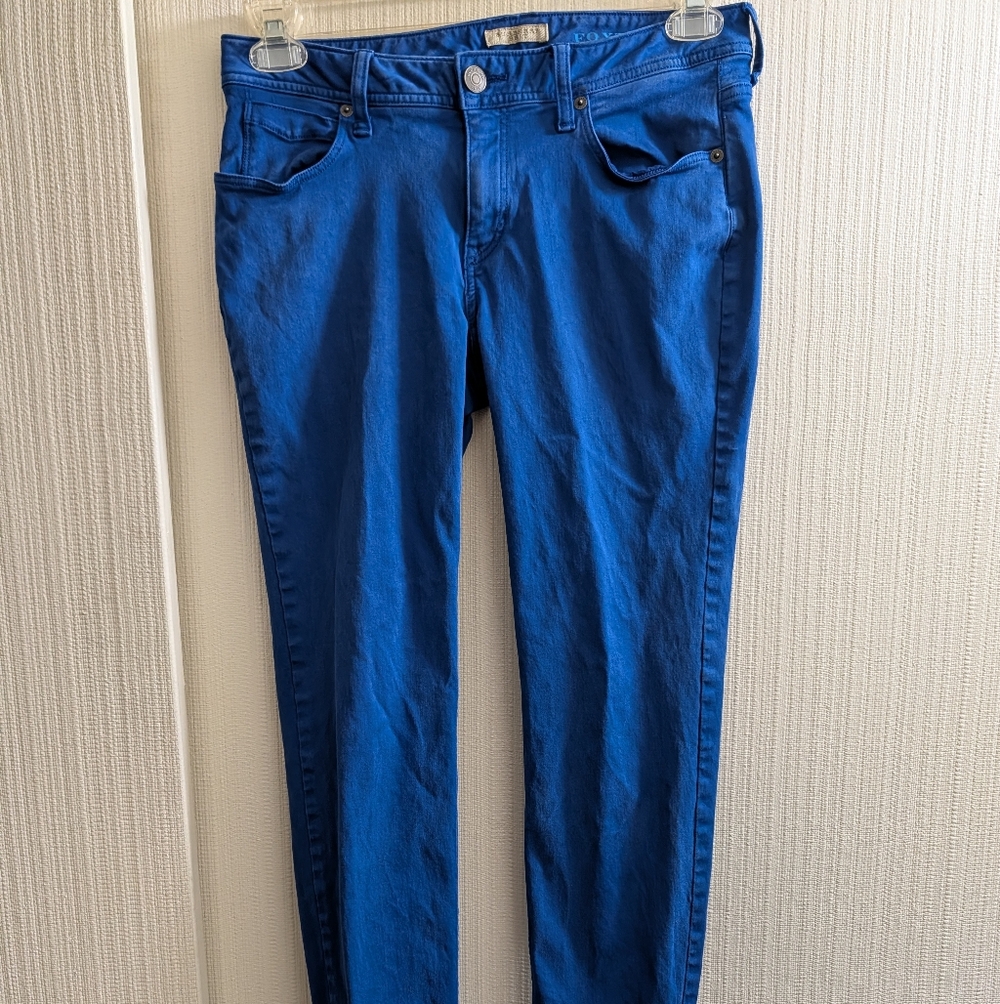 Burberry Brit Foxton Blue Skinny Jeans Size 30